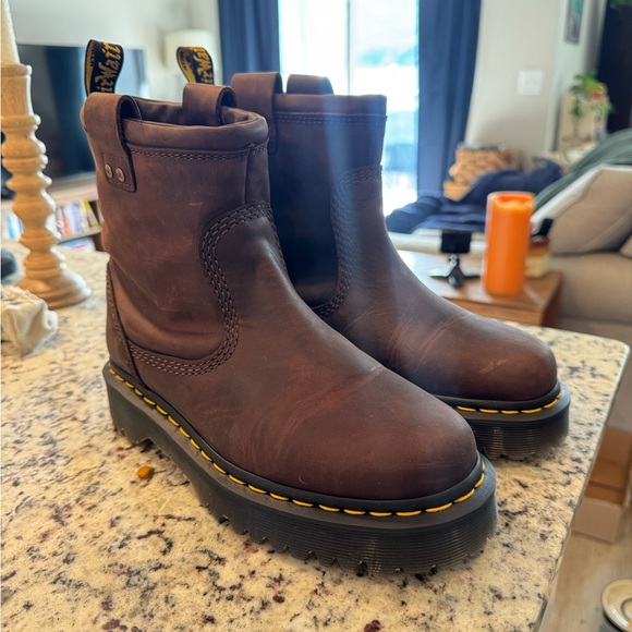 Dr. Marten’s Anistone Lo biker boot - Picture 1 of 9